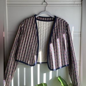 Vintage Handmade Quilted Jacket